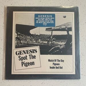 Genesis Spot The Pigeon Vinyl Single 1977 Limited Edition Blue Vinyl
